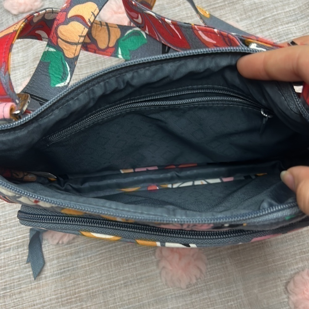 Vera Bradley Floral satchel - Picture 5 of 8